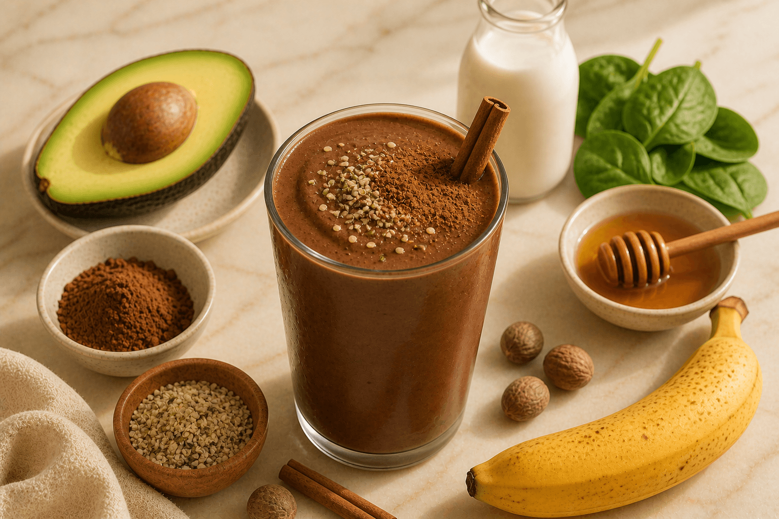 Chocolate Avocado Smoothie