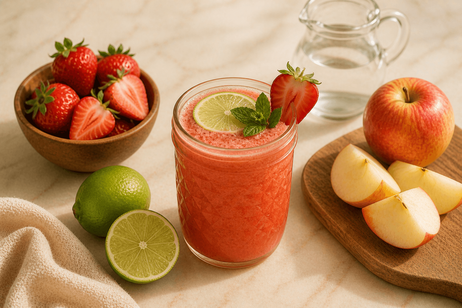 Strawberry Apple & Lime
